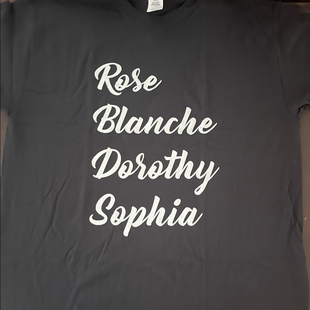 New Golden Girls Black T-shirt